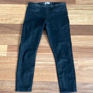 Helmut Lang Black Pull On Pants